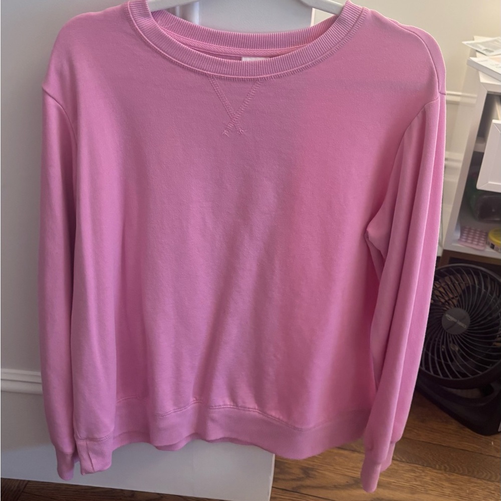 stars above Pink Fleece‎ Crewneck Sweatshirt